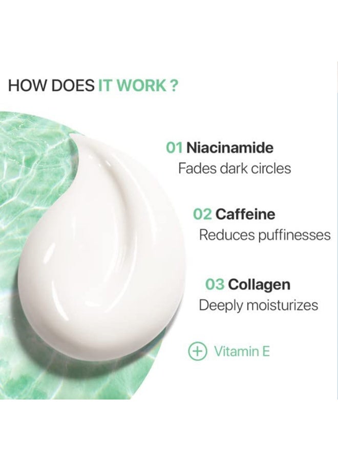 iBealee 2-PACKS Peptide Firming and Lifting Eye Cream | Contains Retinol, Hyaluronic Acid, and Other Effective Ingredients to Deeply Nourish and Repair the Skin Around the Eyes 20g*2 - Image 4